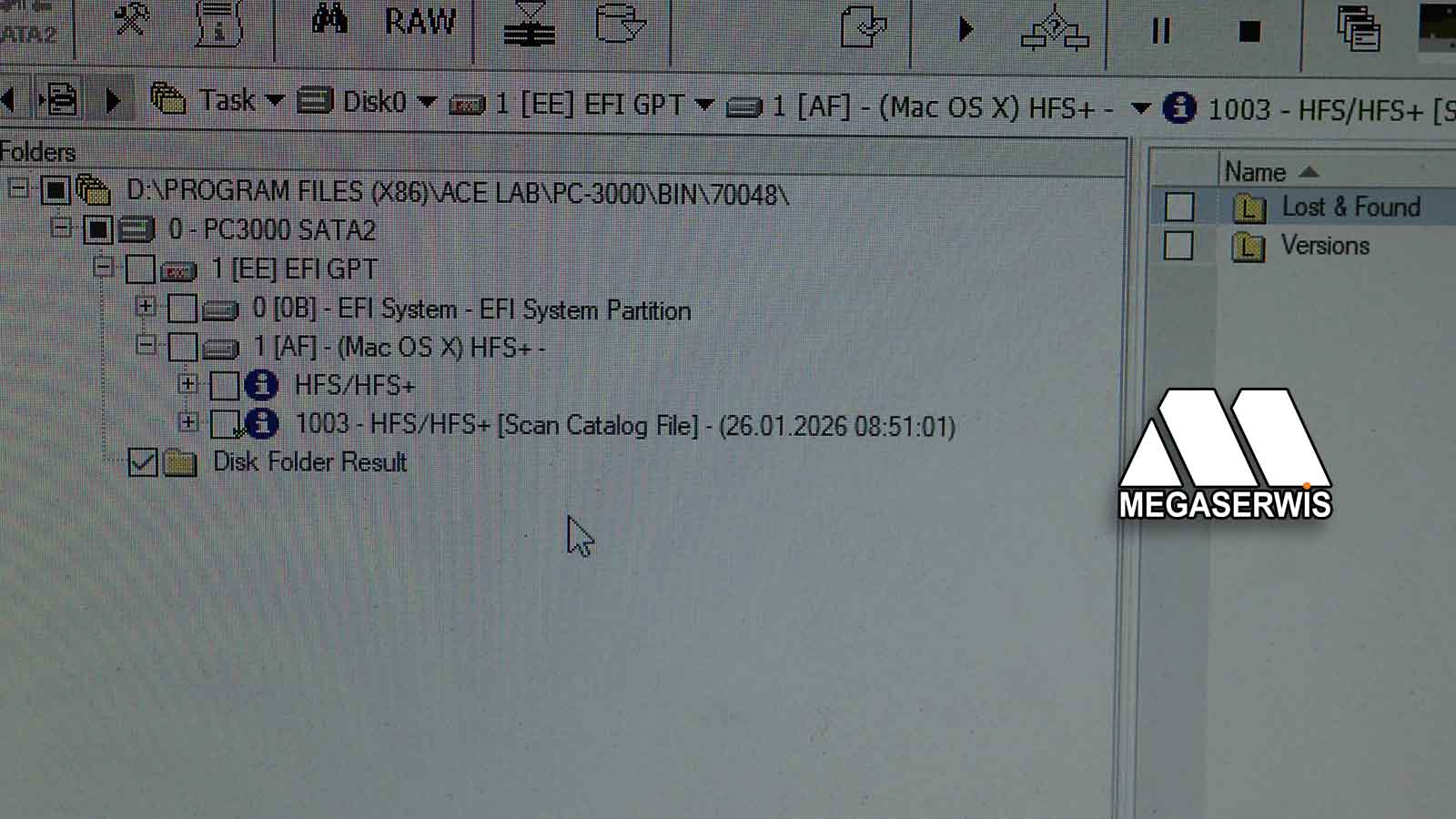 Analiza systemu plików po odzyskiwaniu danych