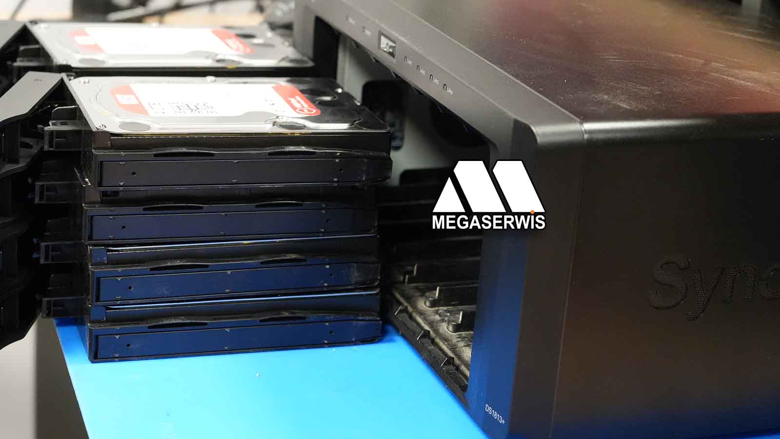 Uszkodzone dyski WD RED 4TB po wykonaniu kopii po sektorowej