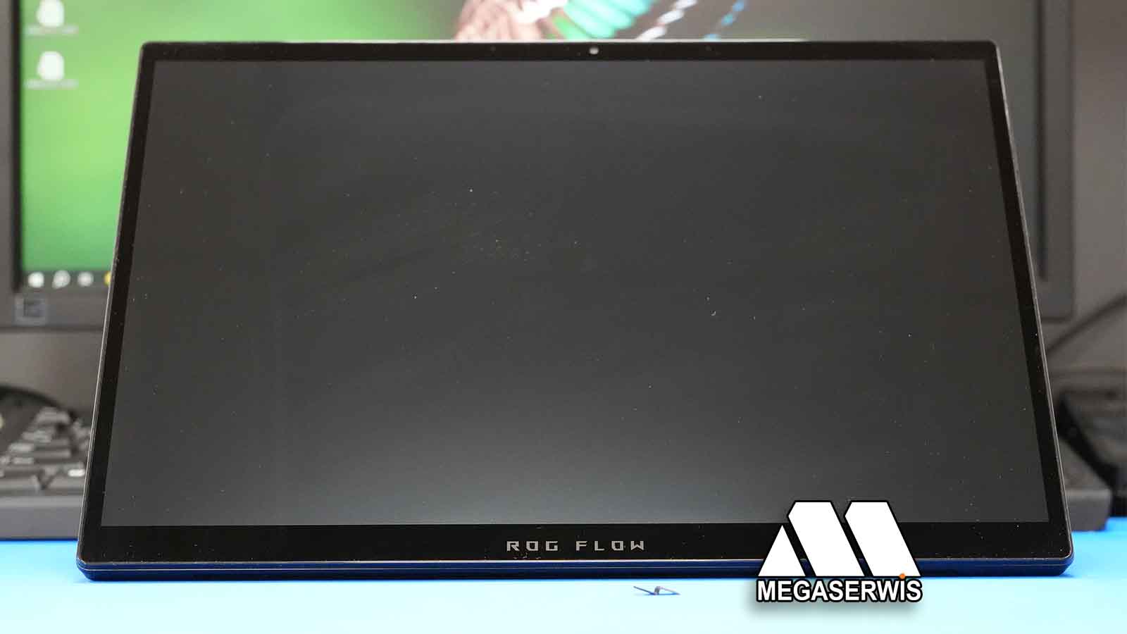 Naprawa Asus ROG Flow po zwarciu płyty głównej