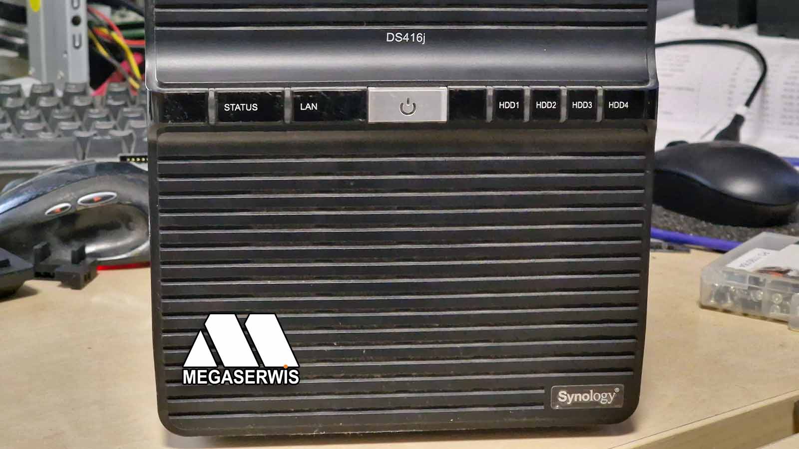 Synology NAS DS 416J z RAID 1 i dyskami WD 3TB odzysk danych