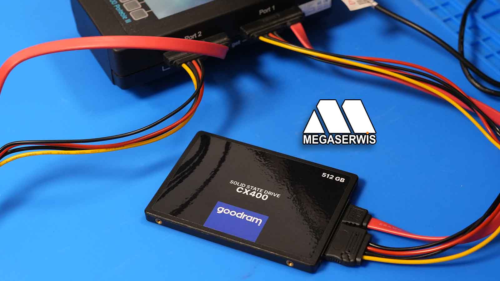 Odzyskiwanie danych z dysku SSD Goodram CX400 przy użyciu PC3000