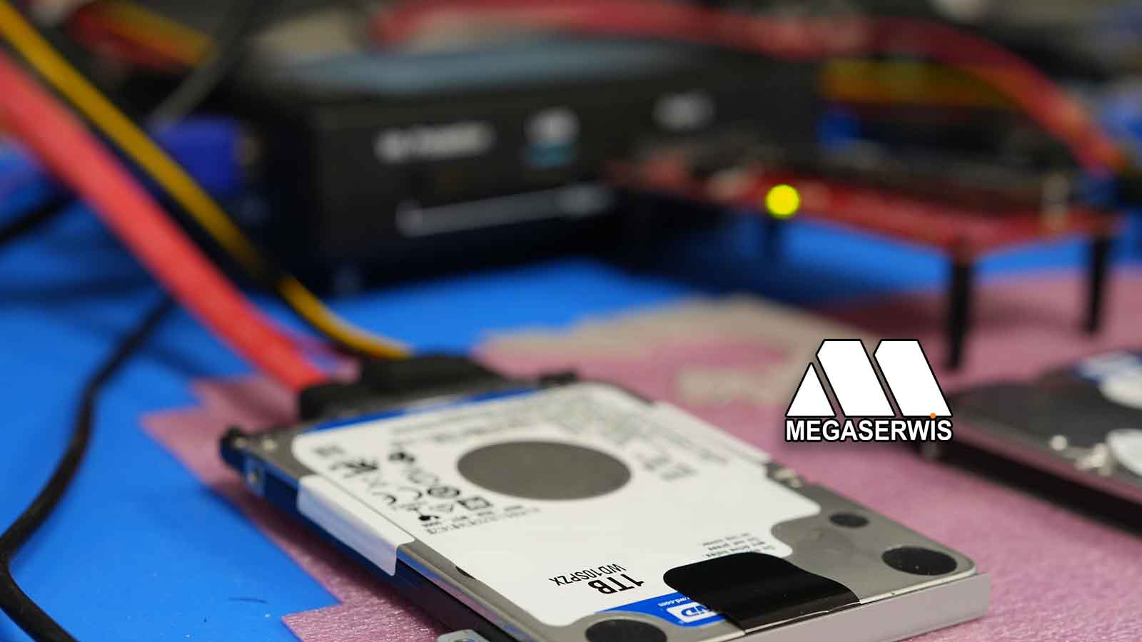 odzyk plików z dysku WD przy użyciu PC3000