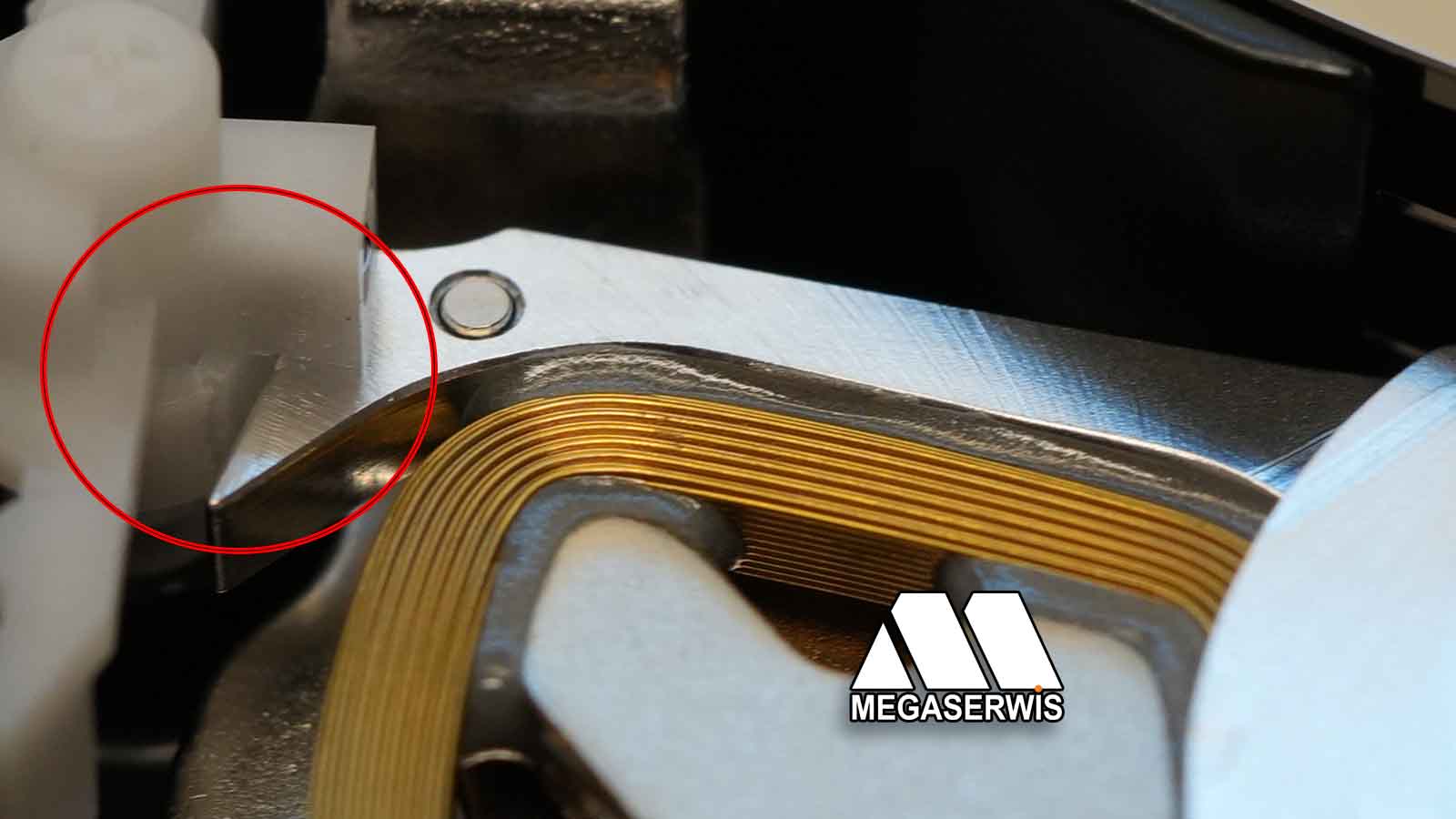 Uszkodzone ograniczenie parkowania głowic w dysku WD