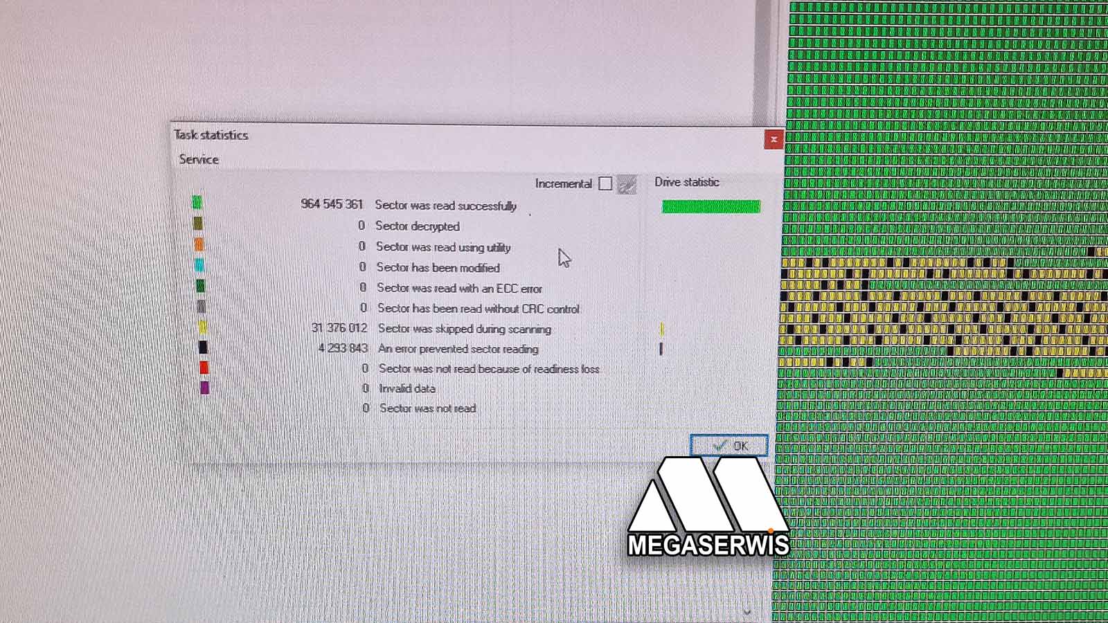 Odzyskane dane z dysku Goodram PX500