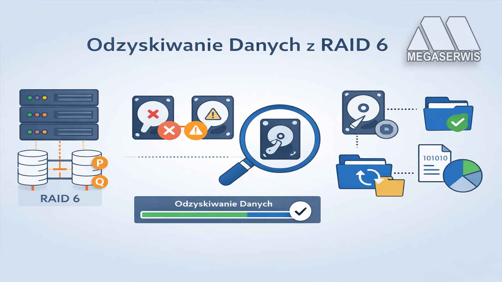 odzyskiwanie danych po awarii RAID 6